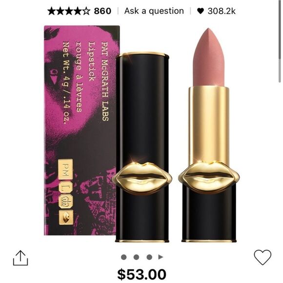 PAT MCGRATH LABS MatteTrance™M Lipstick- Shade 1995 - Picture 2 of 5